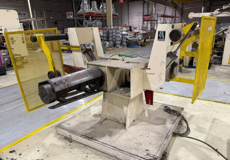 10000 LB X 24" PA DOUBLE END UNCOILER