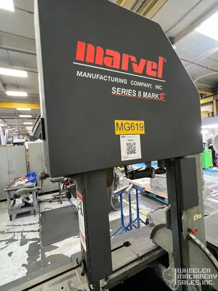 2020 AMADA MARVEL G800M Semi-Auto Vertical Tilting Frame Bandsaw #8363