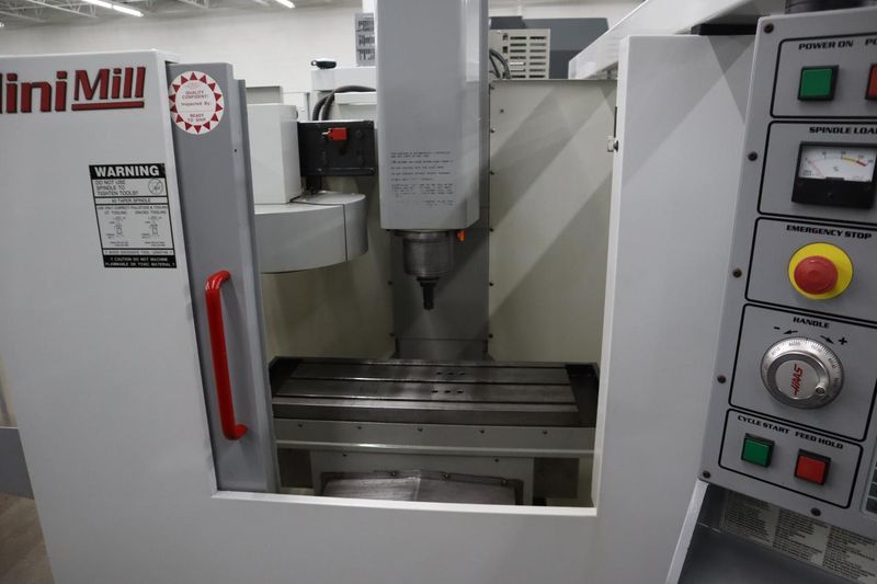 Haas Mini Mill CNC Vertical Machining Center, 16"x12"x10", CT40 Taper, 10 Station ATC, Coolant System, New 2001
