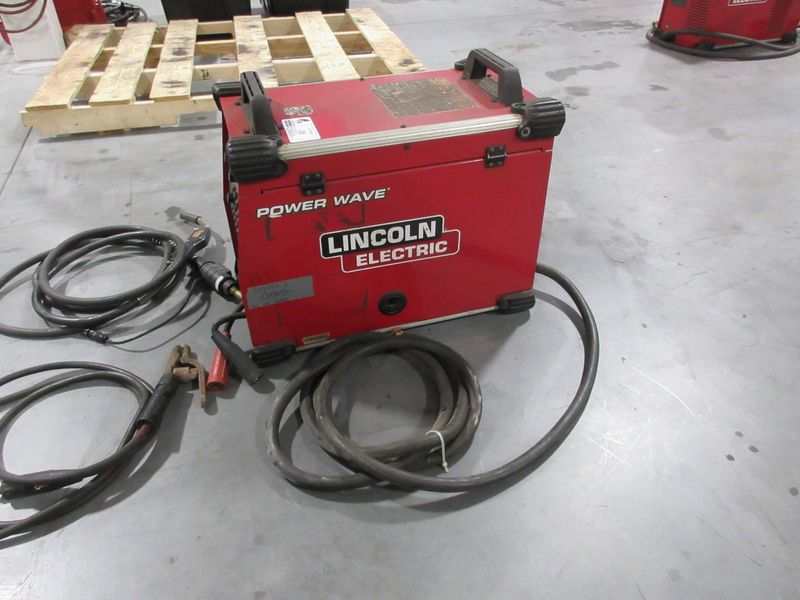 Lincoln Electric Power Wave C300 multi-process power source with an integrated wire feeder- Auction Item