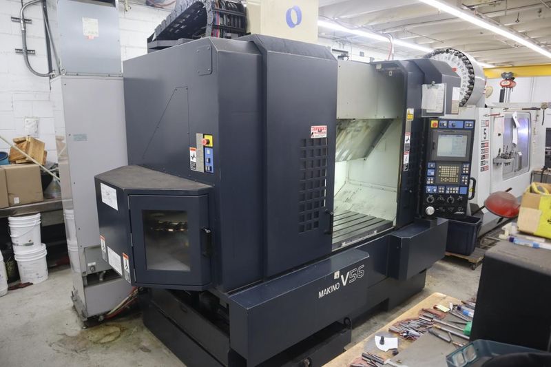Makino V56 Vertical Machining Center, 30K RPM Spindle, 25 Station ATC, TSC, HSK-63 Taper- Auction Item