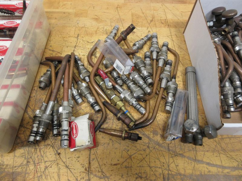 Smith's Oxy/Acetylene Torch Parts, New and Used Tips, Knobs, Fittings- Auction Item