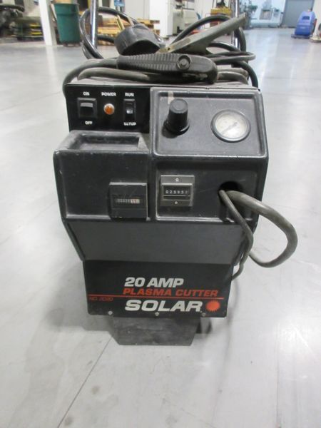 Solar No.2020, 20 Amp Portable Plasma Cutter- Auction Item
