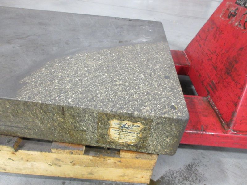 Gray Granite Surface Plate 36" x 24" x 4"- Auction Item