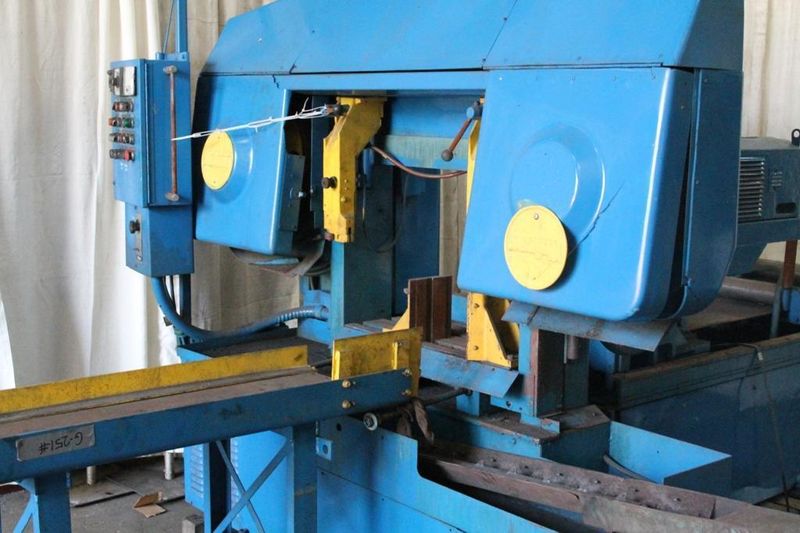 18" X 18" WELLS MODEL #14 AUTOMATIC HORIZONTAL SAW: STOCK #65059