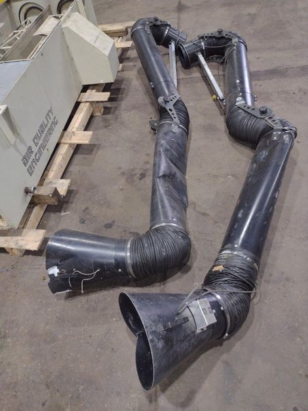 2,500 CFM 5 HP AIR QUALITY ENGINEERING MODEL #AQE4000 FUME COLLECTOR: STOCK #19643