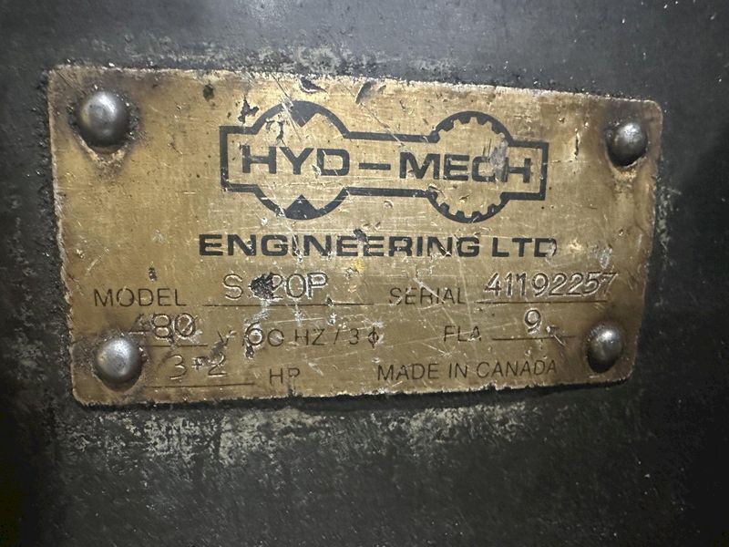 13" X 18" HYD-MECH MODEL #S-20P SWIVEL MITRE HORIZONTAL BANDSAW: STOCK #22384