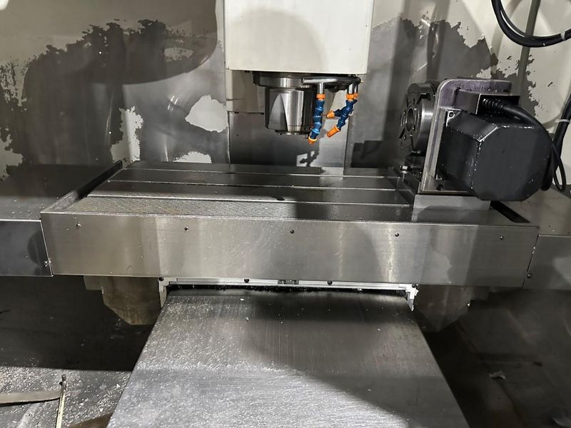 Fadal VMC-15XT CNC Vertical Machining Center with 4th Axis Rotary Table.