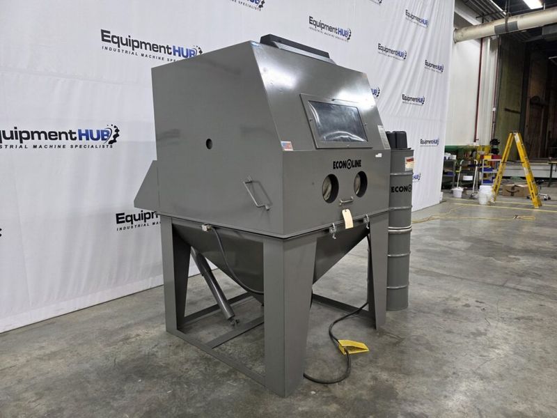Econoline 48″ x 48″ Siphon Feed Blast Cabinet w/ Dust Collector