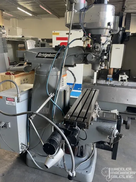 BRIDGEPORT EZ TRAK 2-AXIS TOOLROOM MILLING MACHNE 9" X 42" #8389 #1