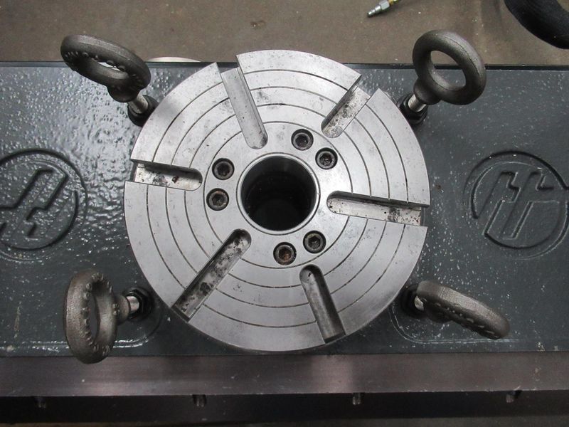 Haas TR-210 Trunnion Type 2-Axis Rotary Table 8.25" Diameter Platen, Sigma-5 Brushless Servo Motors