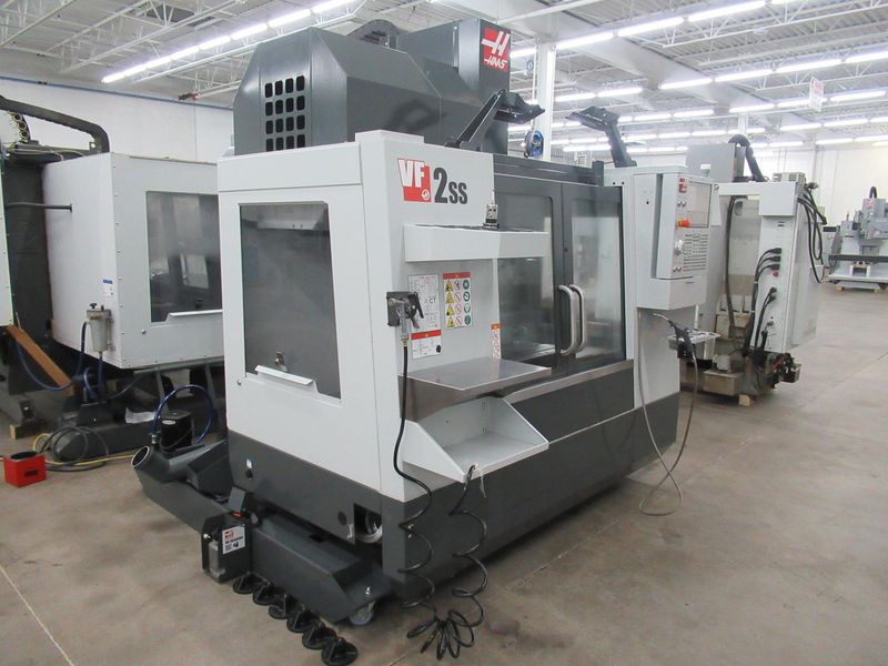 Haas VF-2SS CNC Vertical Machining Center, 30"x16"x20", CT40, 12K RPM, 30 ATC, Probing, 1K PSI TS Coolant - 2022