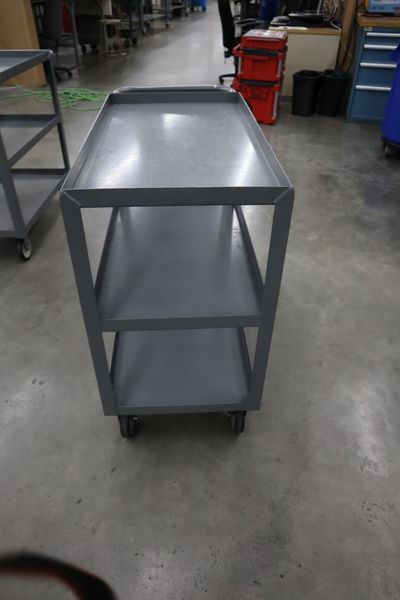 Uline Metal Tool Cart, 3 Shelves- Auction Item