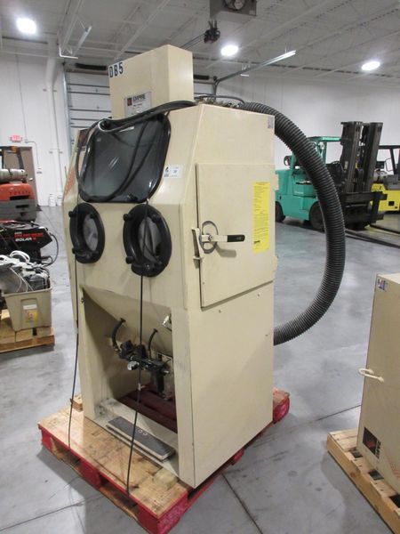 Empire Pro-Finish 2636 Abrasive Air Blast Cabinet with DCM-200 Standing Reclaim Unit- Auction Item