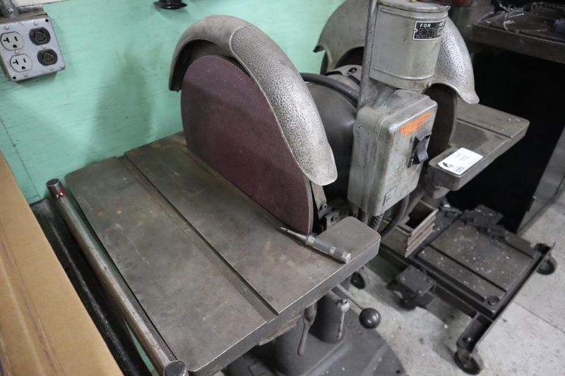 Apex Model 16-SDD 16" Industrial Double Disc Sander- Auction Item