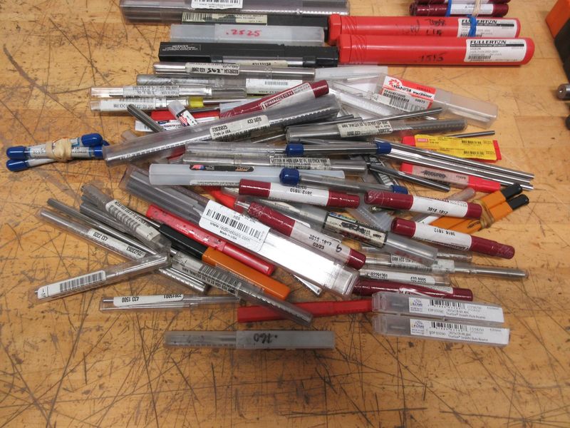 HSS and Carbide Reamers and Variety of Taps- Auction Item
