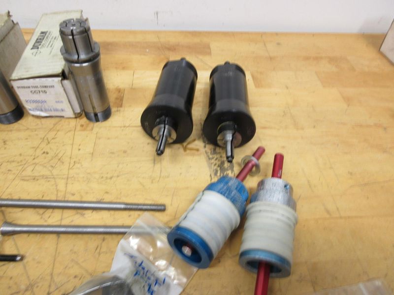 5C & 16C Expanding Mandrel Collets with Back Stops and Accessories- Auction Item
