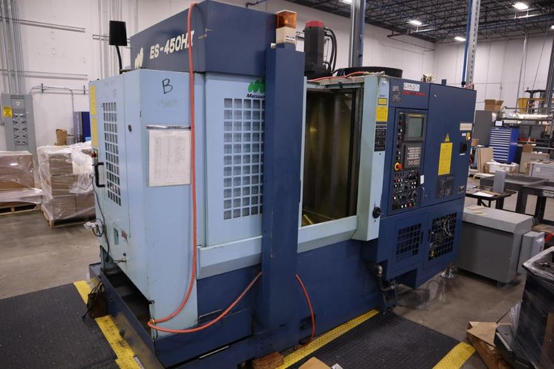 Matsuura ES-450HZ CNC Horizontal Machining Center, Fanuc Series 18i-M Control, 60 Station ATC, TSC, Tool Detection- Auction Item