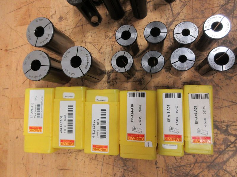 Boring Bar Holders and Split Bushings, Various Brands and Sizes **Some NIB**- Auction Item