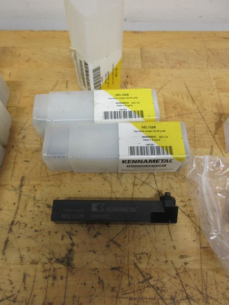 Kennametal Indexable Lathe Stick Turning Tools 3/4 & 1" Sizes, (12pcs) ***Most New in Packages***- Auction Item