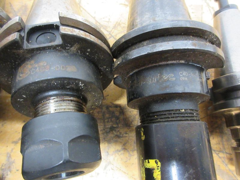 CAT-40 Collet Chucks(5 pcs) for DA & ER Collets- Auction Item