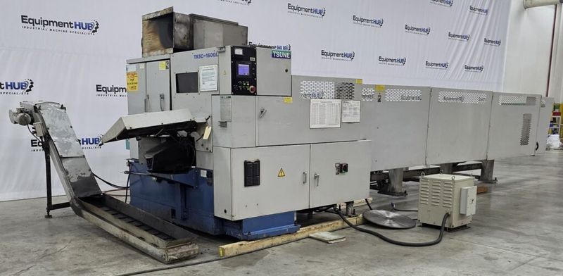 Tsune TK5C-160GL 6″ CNC High Speed Cold Saw with Automatic Bar Loader