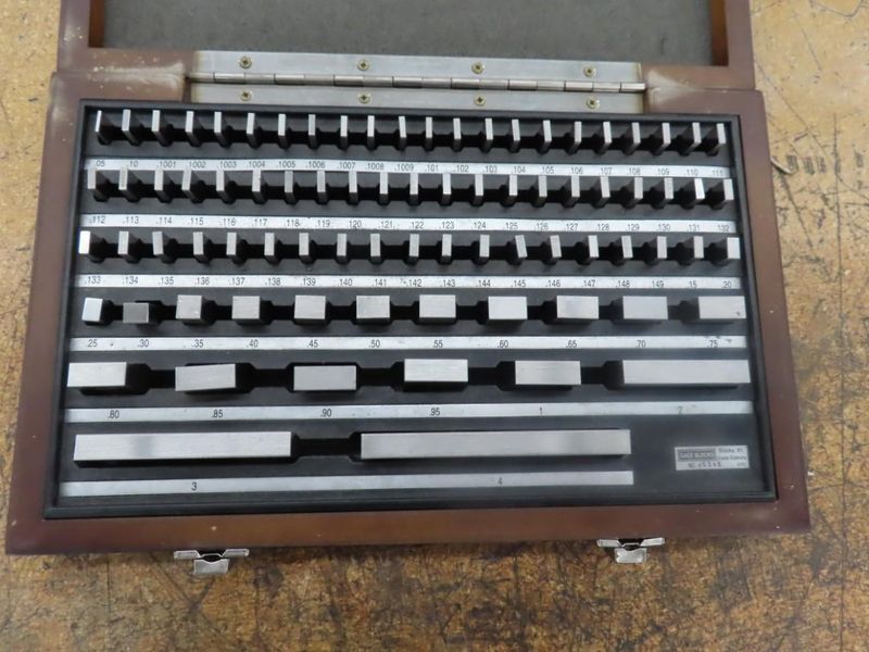Gauge Block Set- Auction Item