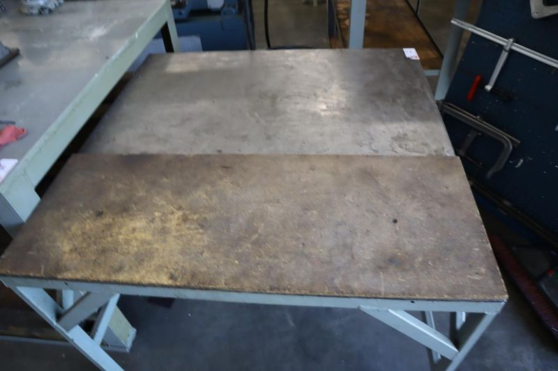 Steel Table 48"x48"x35"H- Auction Item