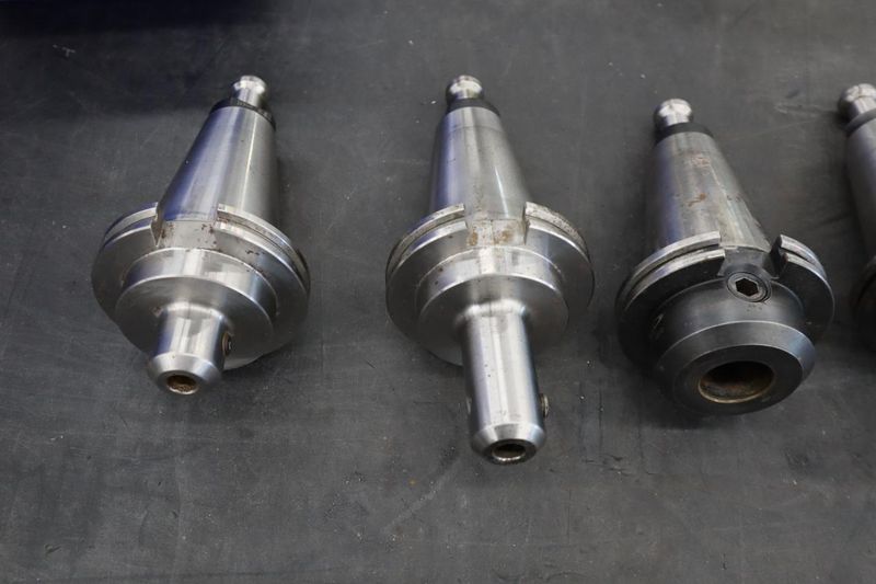 CT50 Taper Tool Holders: (6) End Mill Holders- Auction Item