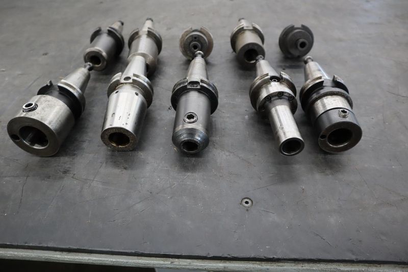 CT 40 Taper Tool Holders, Assorted Mostly End Mill Holders- Auction Item