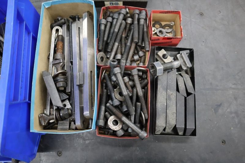 Step Clamps, Nuts, Bolts- Auction Item