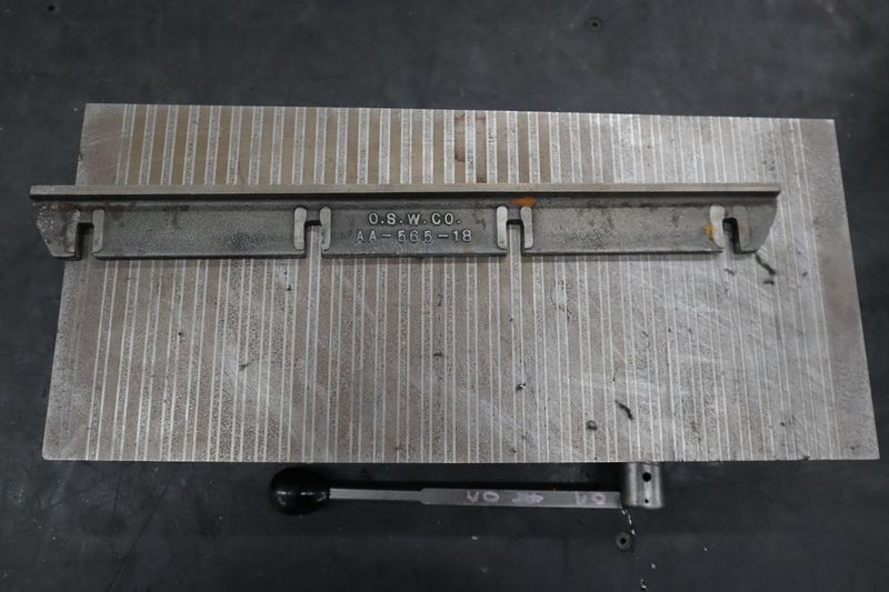 Walker Ceramax 8" x 18" Permanent Magnetic Chuck- Auction Item