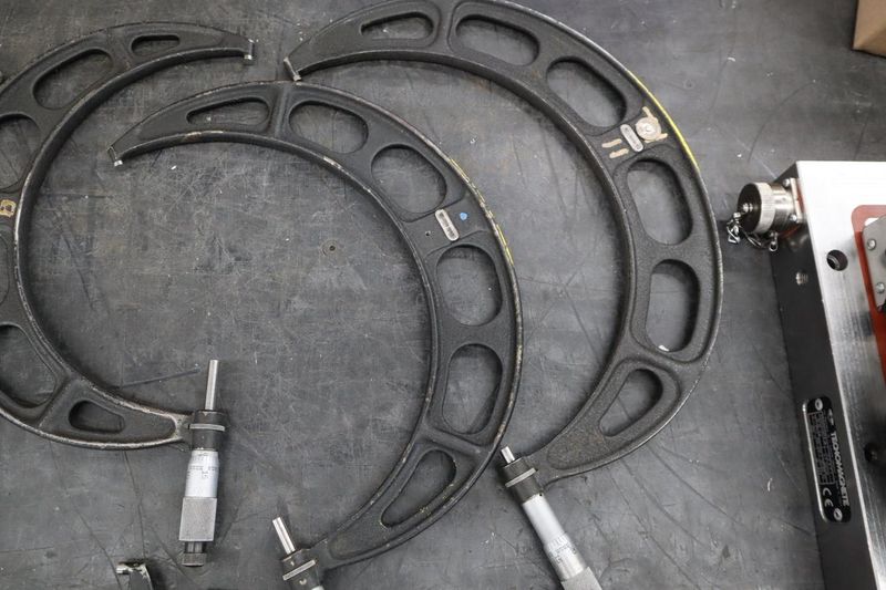 Sterret Micrometers: 5-7", 7-8", 8-9", 9-10", 10-11", 11-12"- Auction Item