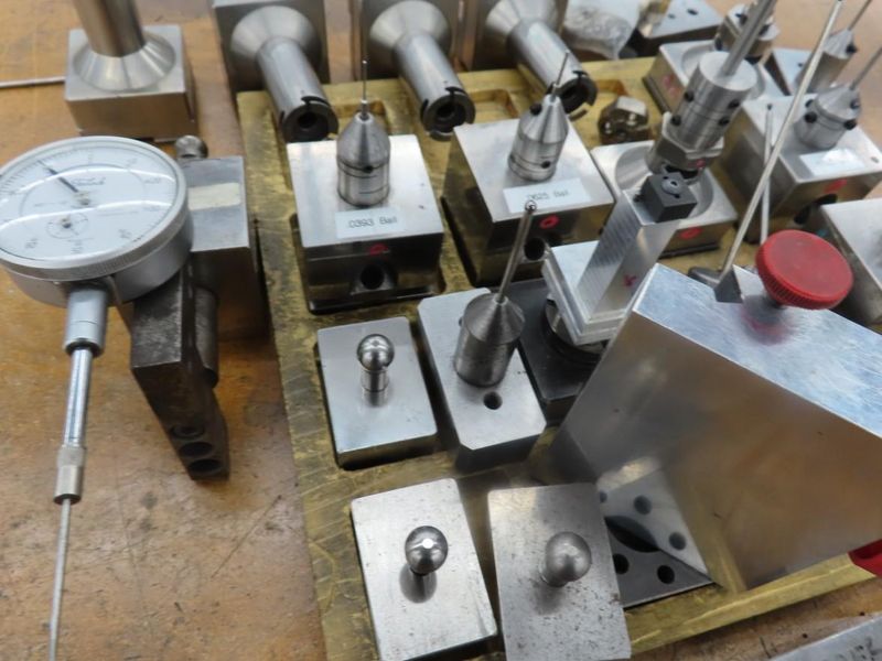System 3R  Macro Pallets w System 3R Control Rod Masters Alignment Master Blocks w Renishaw Style Ball Probes AND MORE!- Auction Item