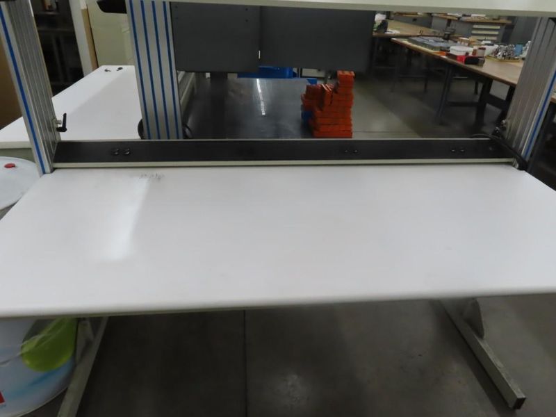 Adjustable Work Bench w Power Strip- Auction Item