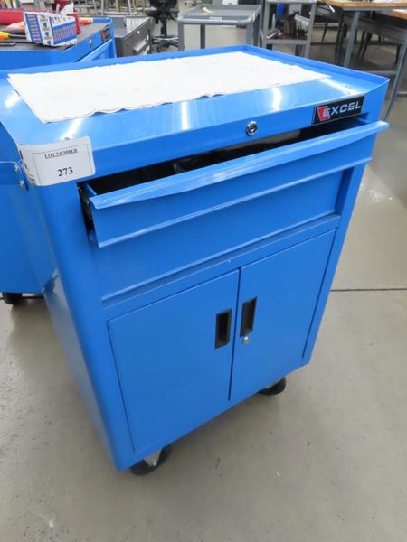 Excel 2 Drawer, 2 Door Cabinet w Contents- Auction Item