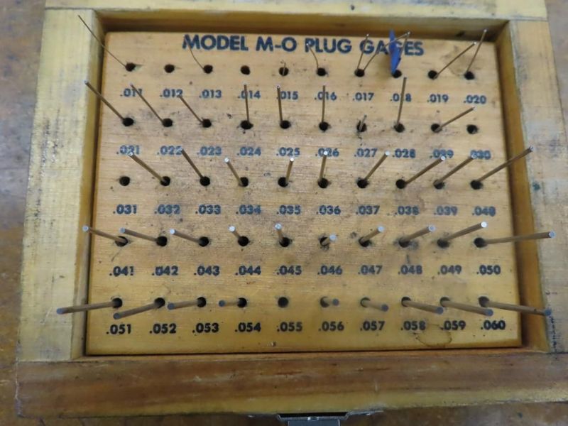 Meyer Plug M-0 .011-.060 Gauge Set - Auction Item