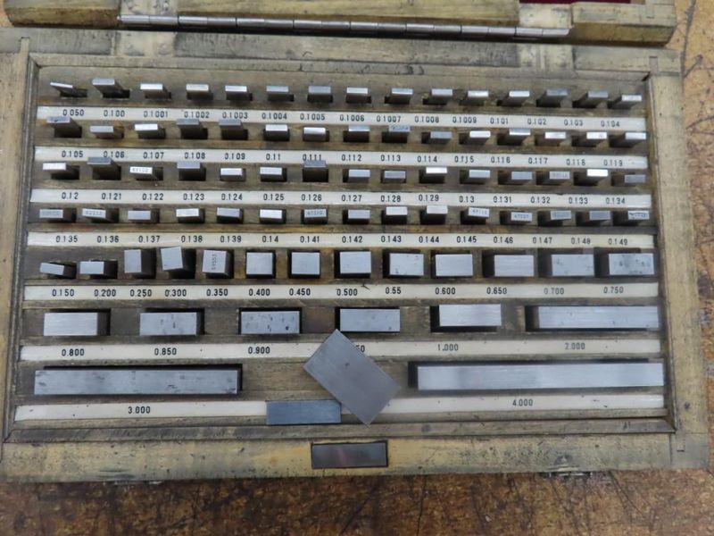 Gauge Block Set- Auction Item