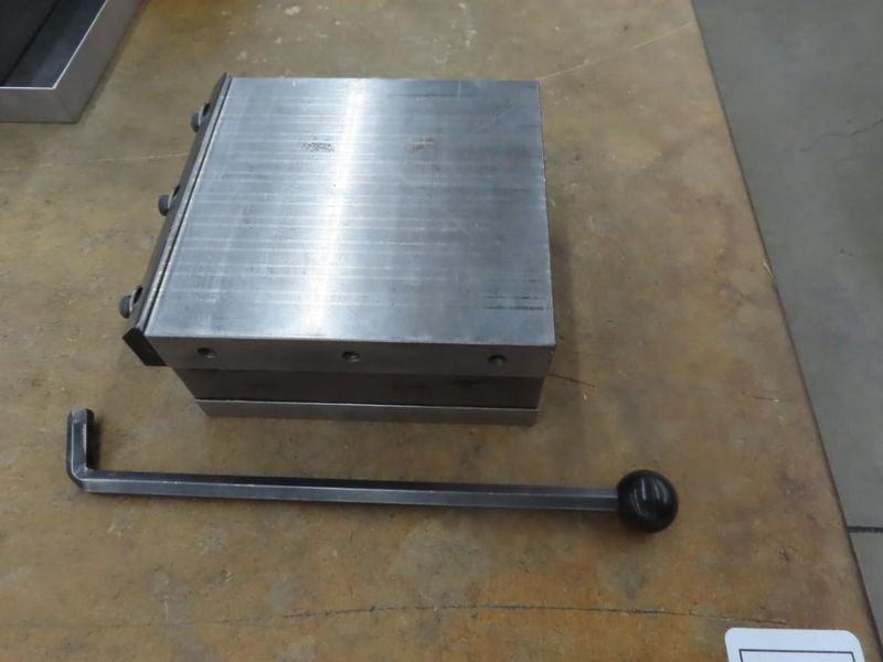 Permanent Magnetic 6" x 6" Chuck w Handle- Auction Item