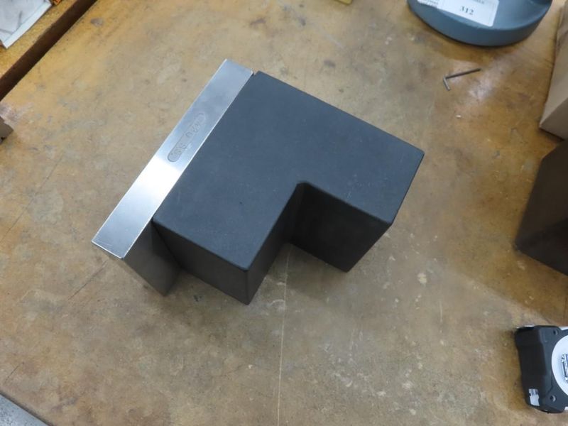 Granite Step Angle Plate 6" X 6" X 3" Step- Auction Item