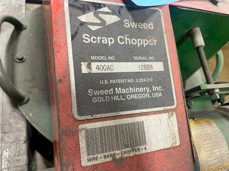 SWEED MODEL 400AC SCRAP CHOPPER: STOCK #77292