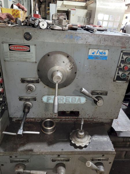 Poreba / Polamco 31.5/42.5" X 236" Model TPK-80A/6M  Gap Bed Engine Lathe.