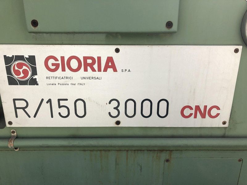 60" x 120" GIORIA MODEL R/150-3000 CNC CYLINDRICAL ROLL GRINDER: STOCK #16914