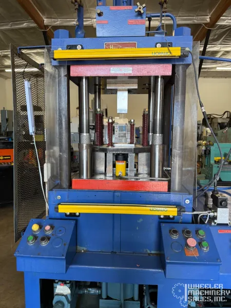 HULL 359-H Hydraulic 4-Post Platen Press #7746 #2