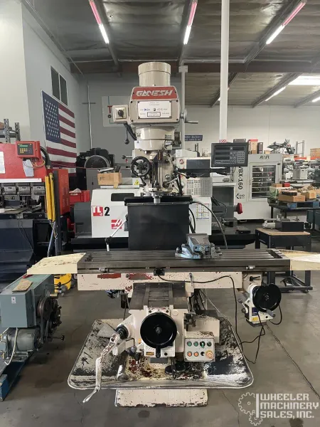 GANESH GMV5 DELUXE Vertical Milling Machine #8408 #1