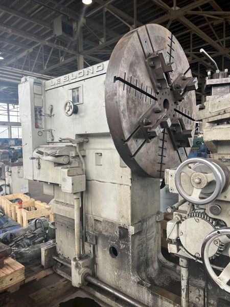 50" /130" X 230-362" LEBLOND MODEL #4025-36 HEAVY DUTY SLIDING BED GAP LATHE, 3" HOLE: STOCK #18