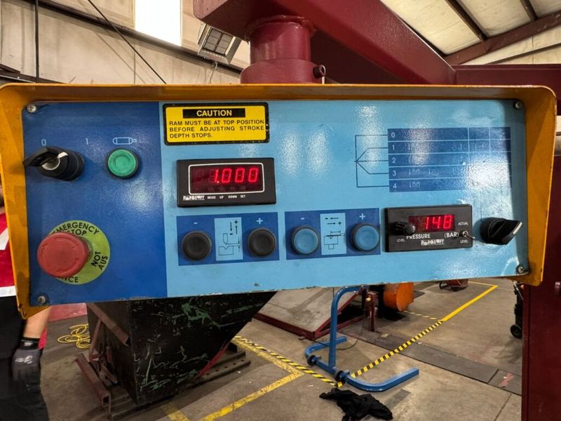 Atlantic HDE.150.12 150 Ton x 12′ Hydraulic Press Brake