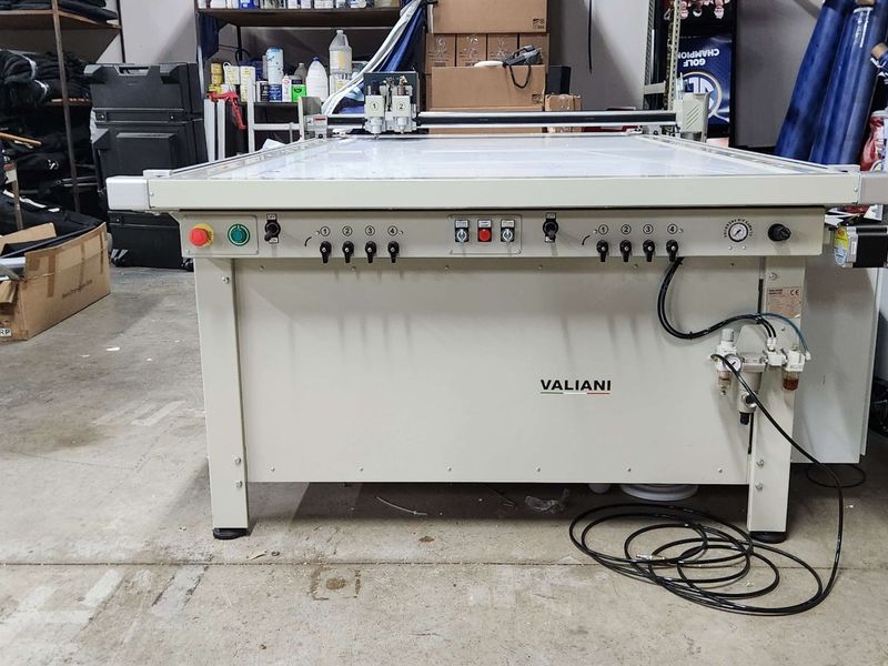 2018 Valiani Optima V 250 Flatbed Cutter