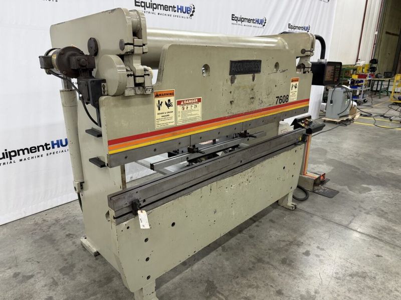 Accurpress 7608 60 Ton x 8′ CNC Press Brake