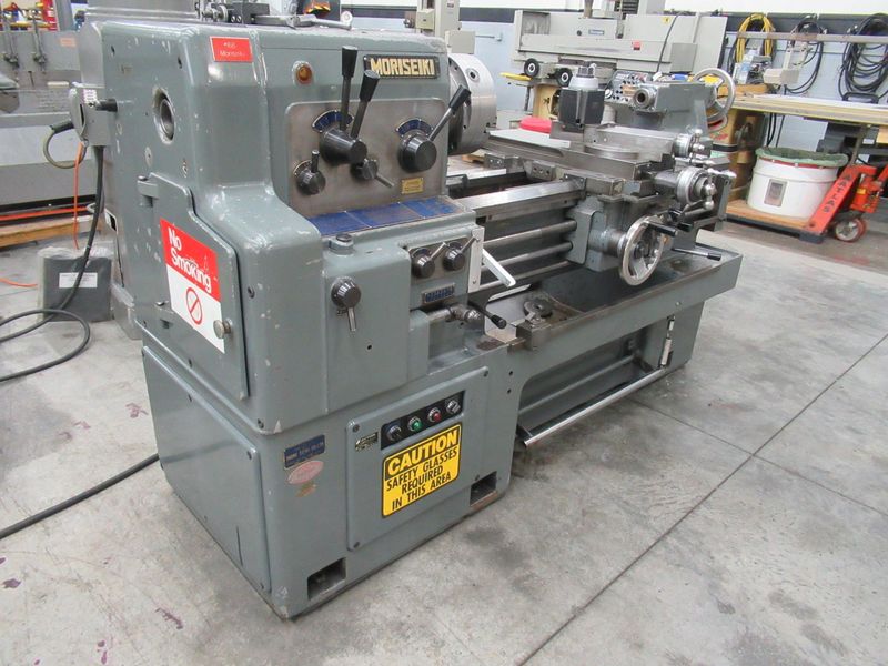 Mori Seiki MS-850 Engine Lathe, 17" X 33", Threading, 3-Jaw Chuck, Quick-Change Toolpost